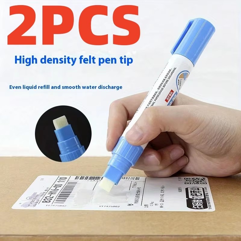 Correction Fluid White - 1/2/3er-Pack Thermopapier-Korrekturflüssigkeits-Applikator, Sichtschutz-Text, Schnelltrocknende Abdeckflüssigkeit, Korrekturwerkzeug,