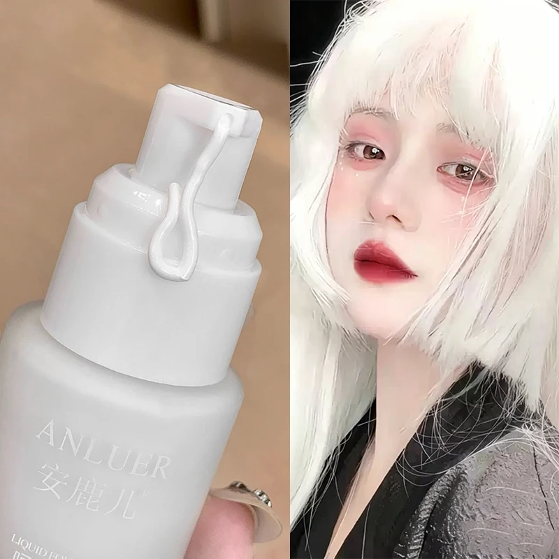 Correction Fluid White - Matte Weiße Flüssige Foundation Make-up Wasserfest