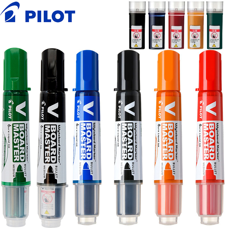 Whiteboard Marker Set - Pilot V Board Master WBMAVBM-M, professioneller