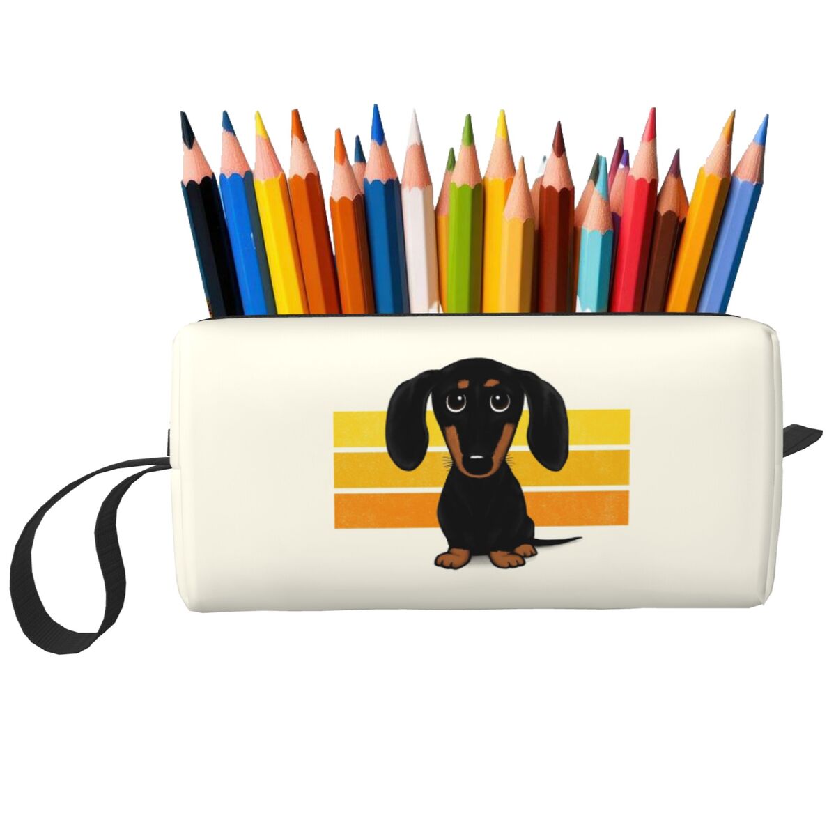 Tan Stationery & Office Supply - Niedliches, schwarz und braun gefärbtes, glatt