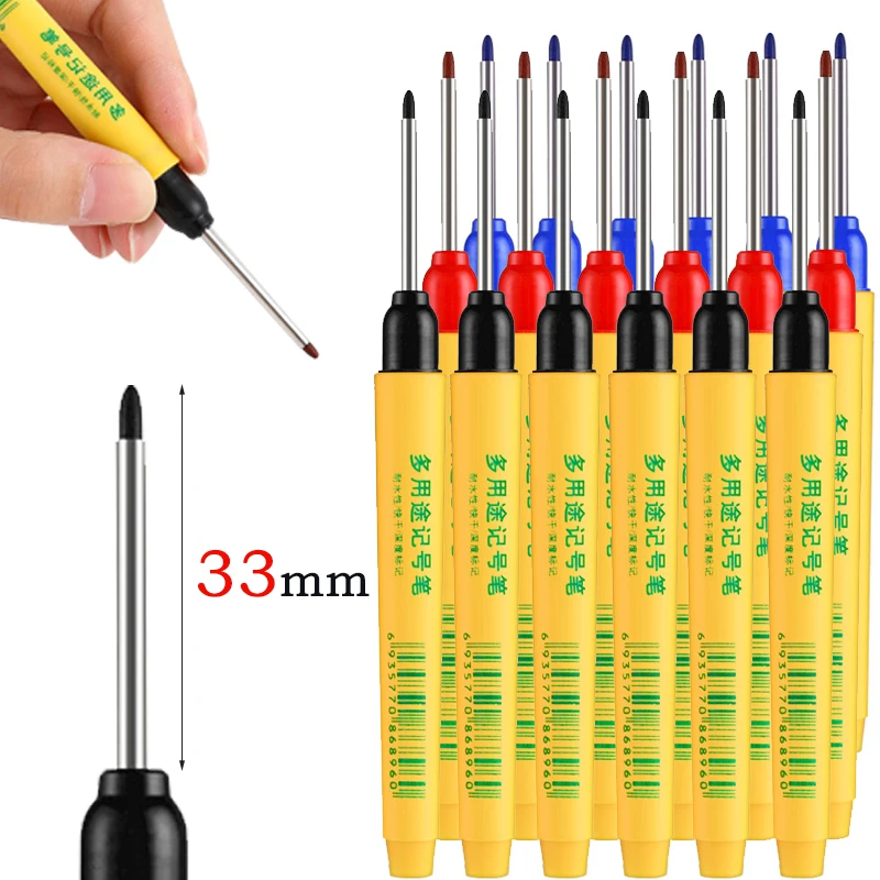 6 Stück/Set 33mm Rot/Blau/Schw – Whiteboard Marker Set Bewertung und Preis