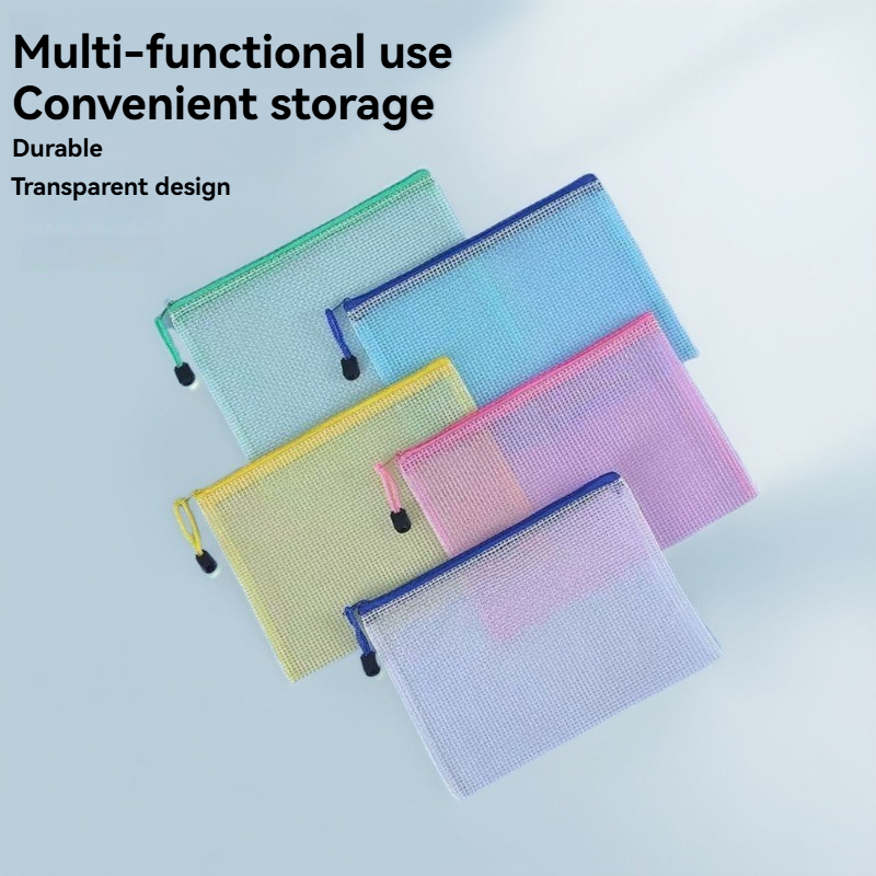 5PCS Schreibwaren Lagerung Ord – Portfolio Folder Zip Bewertung und Preis