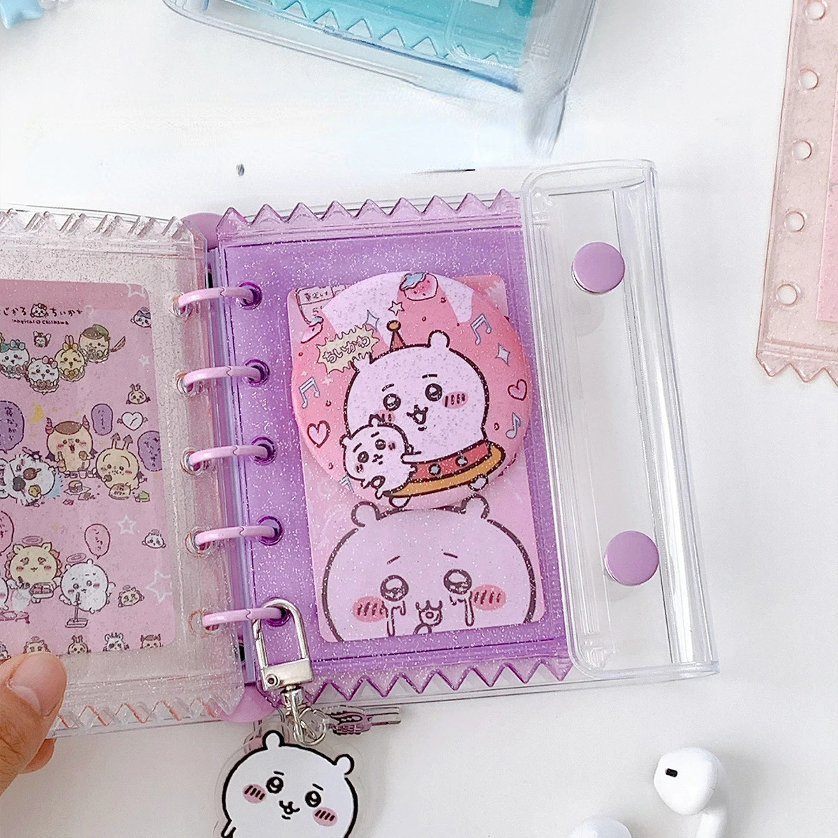 M5 5 Löcher Candy Bunte Binder – Portfolio Folder Zip Bewertung und Preis